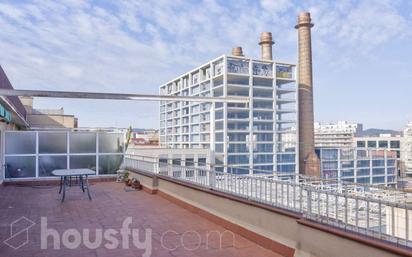 Terrace of Flat for sale in  Barcelona Capital  with Air Conditioner, Terrace and Balcony