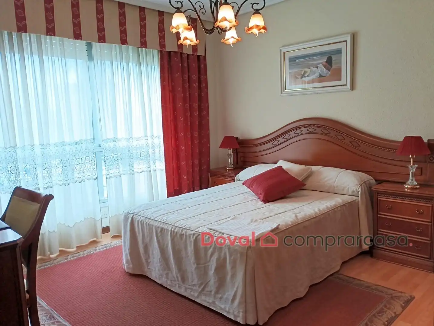Habitación de Piso de alquiler en Vigo  con Calefacción, Parquet y Amueblado