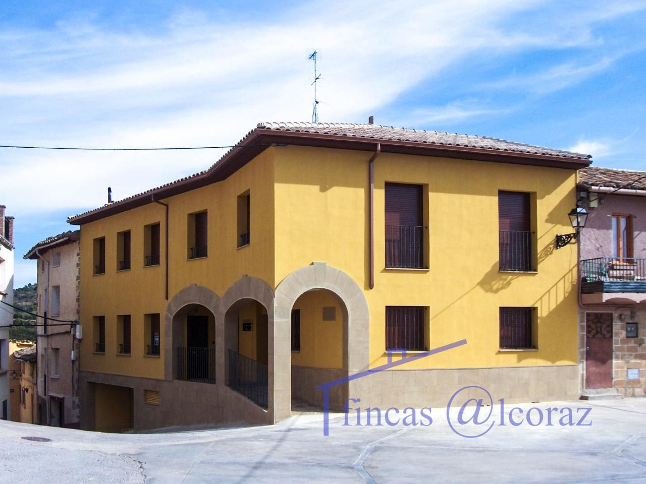 Exterior view of Flat for sale in Agüero  with Heating, Terrace and Storage room