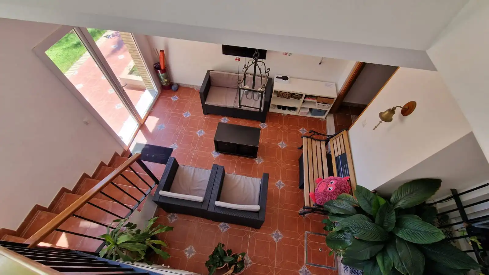 Living room of Detached homes for sale in El Puerto de Santa María  with Air Conditioner, Private garden and Storage room