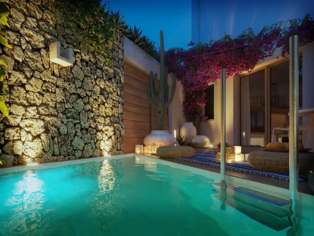 Piscina de Finca rústica en venda en Pollença amb Aire condicionat i Piscina