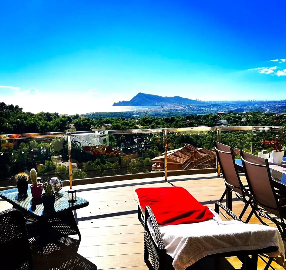 Terraza de Ático en venta en Altea con Aire acondicionado y Terraza