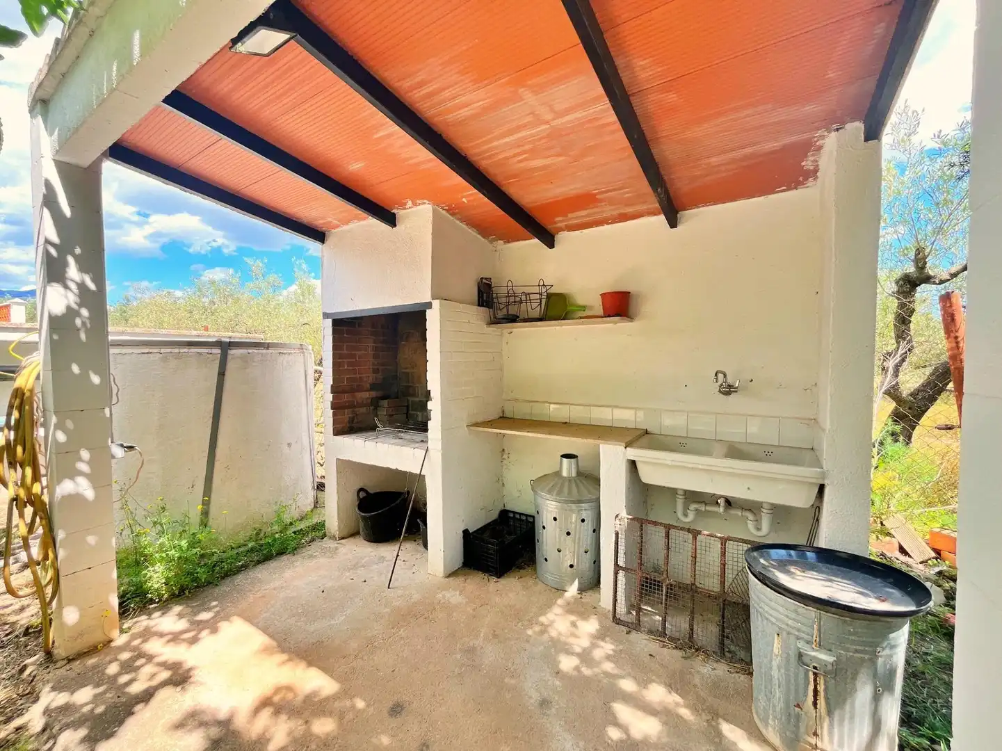 Küche von Haus oder Chalet zum Verkauf in Roquetes mit Klimaanlage, Heizung und Privatgarten