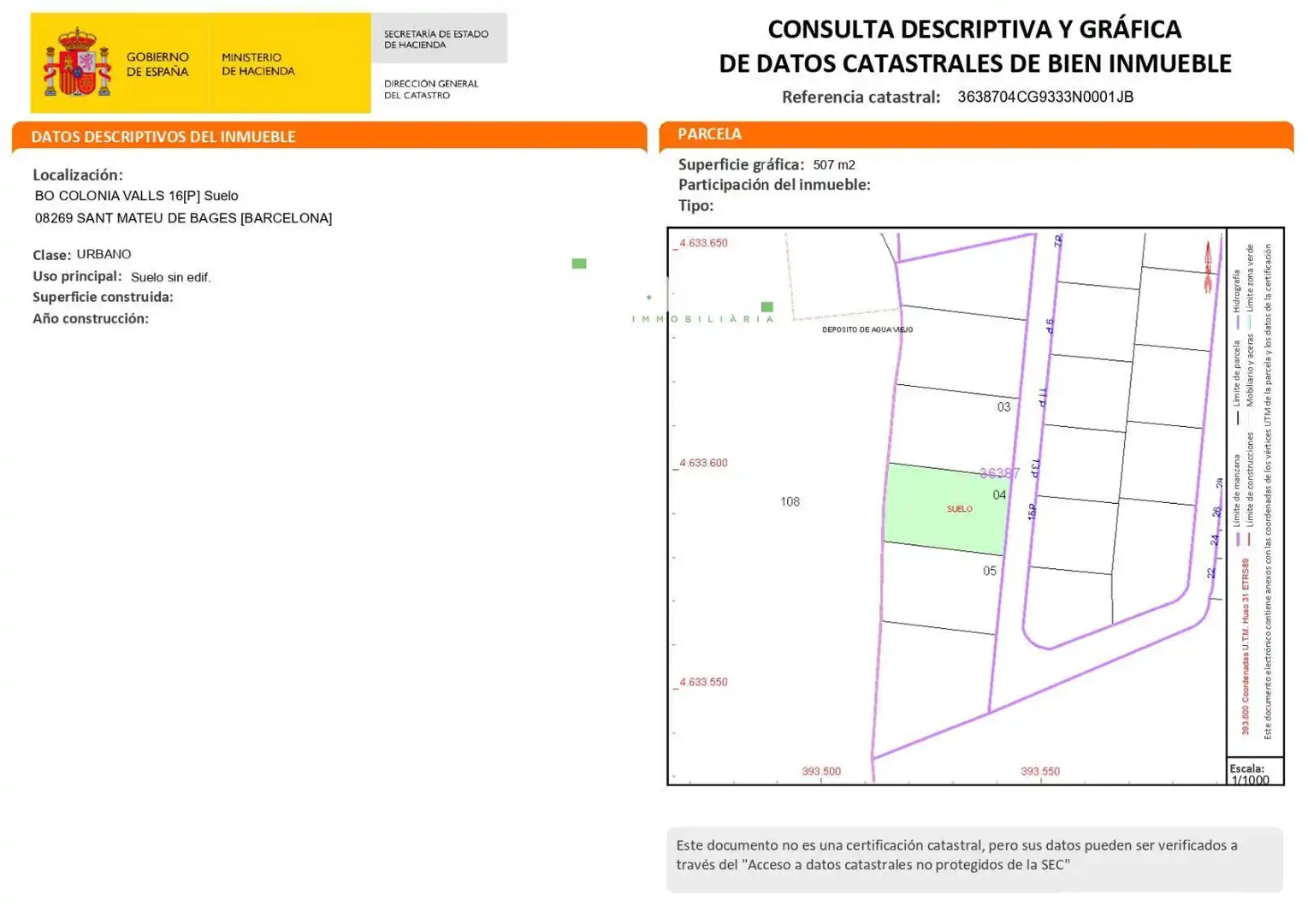 Residencial en venda en Sant Mateu de Bages
