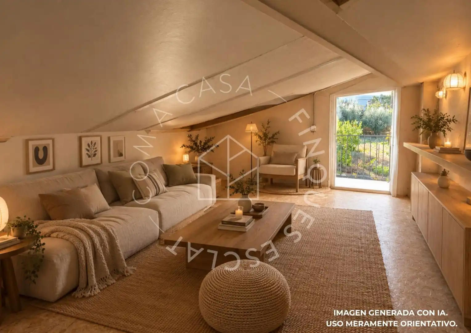 Sala d'estar de Casa o xalet en venda en Gelida amb Aire condicionat, Calefacció i Jardí privat