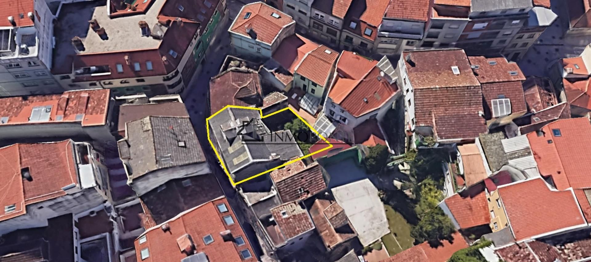 Exterior view of Single-family semi-detached for sale in Marín