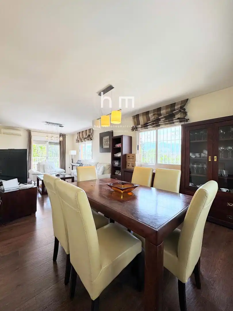 Dining room of Houses for sale in Murcia  with Air Conditioner, Parquet flooring and Storage room