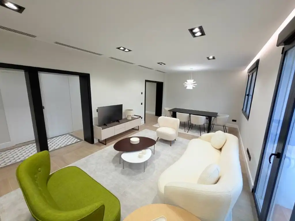 Sala de estar de Piso en venta en Madrid con Aire acondicionado, Calefacción y Amueblado