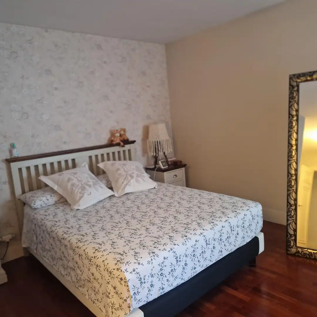 Bedroom of Flat for sale in Madrid  with Air Conditioner, Heating and Private garden