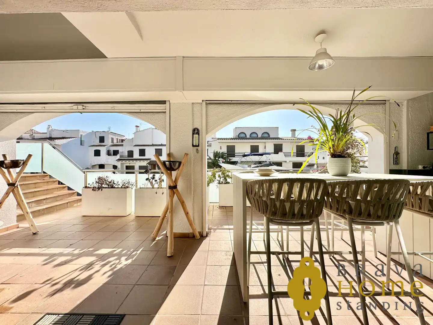 Terraza de Casa o chalet en venta en Empuriabrava con Aire acondicionado, Terraza y Piscina