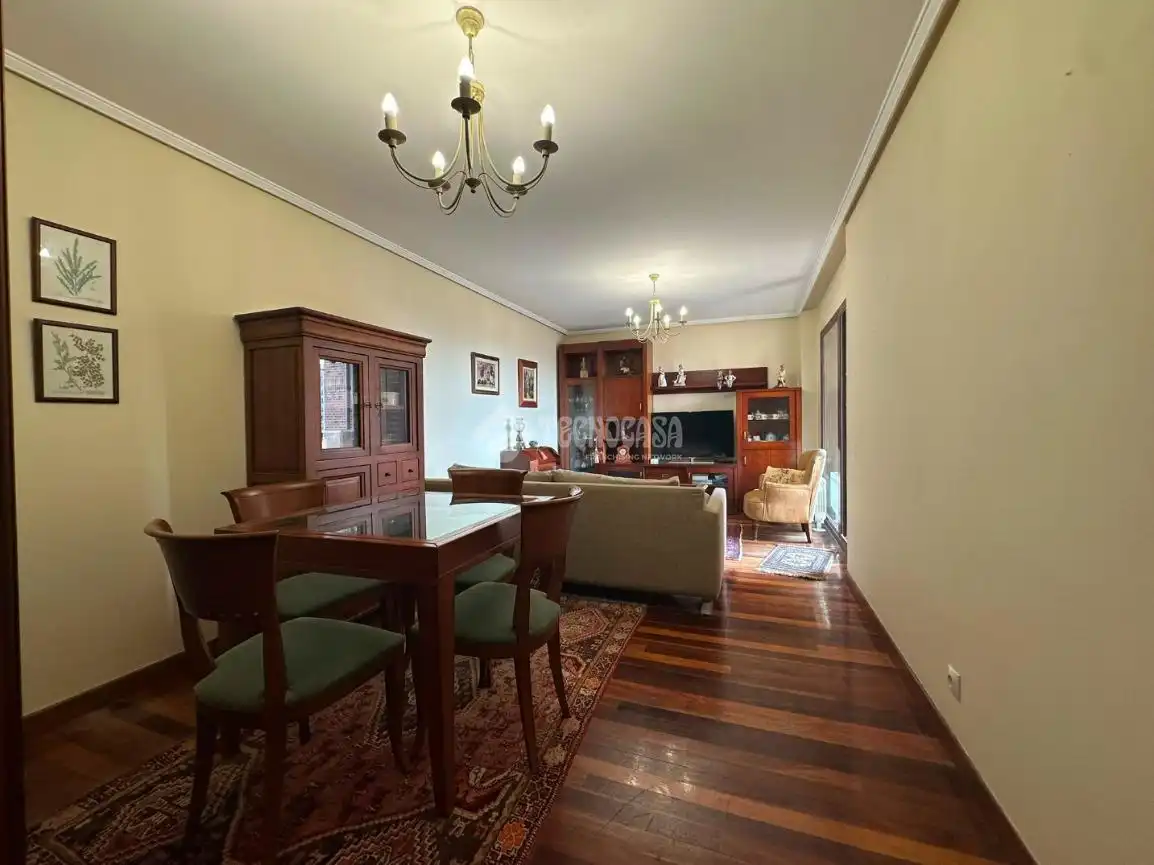 Living room of Flat for rent in Santander  with Heating