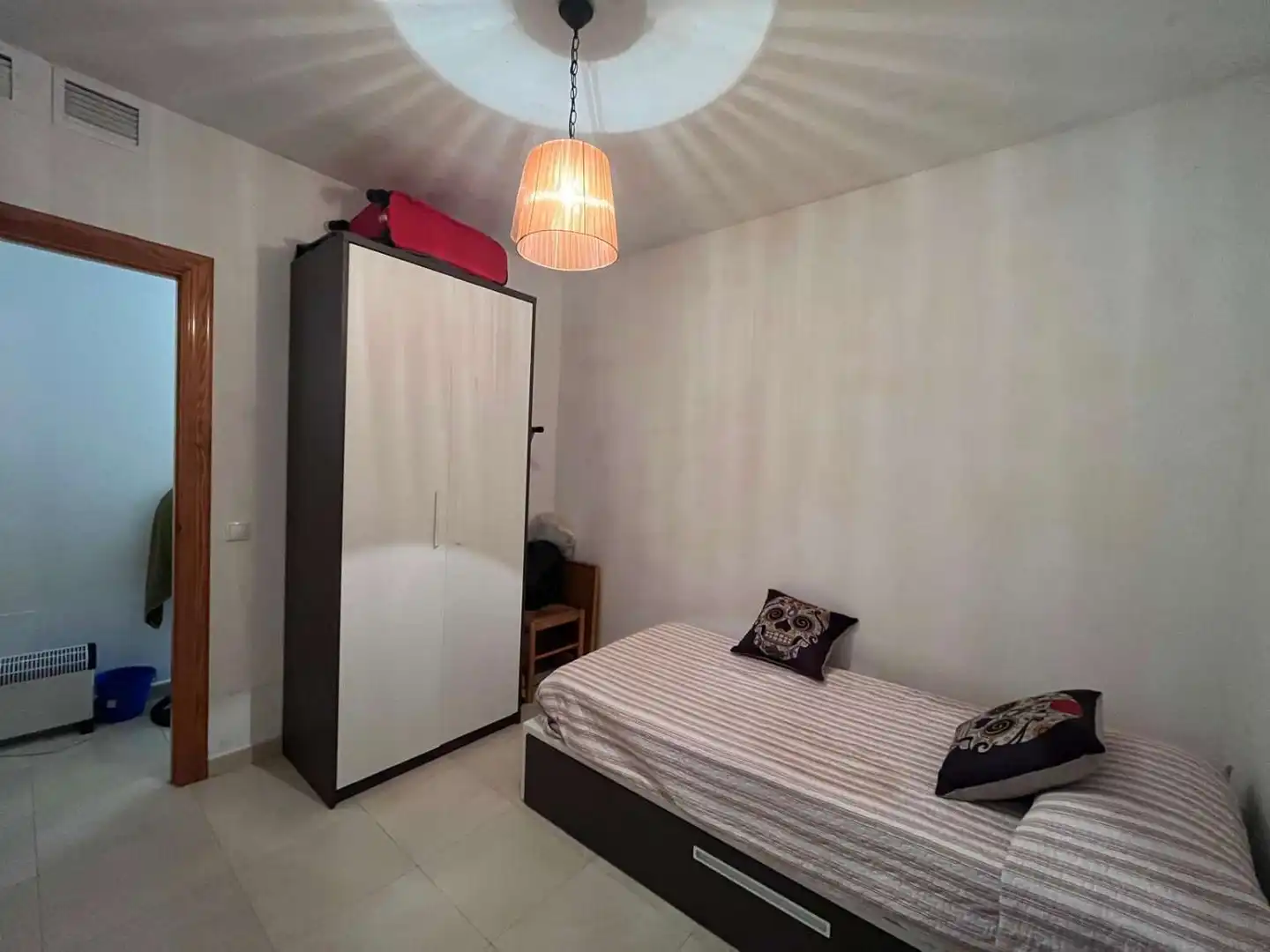 Dormitori de Apartament en venda en Cuevas del Almanzora amb Aire condicionat, Terrassa i Moblat