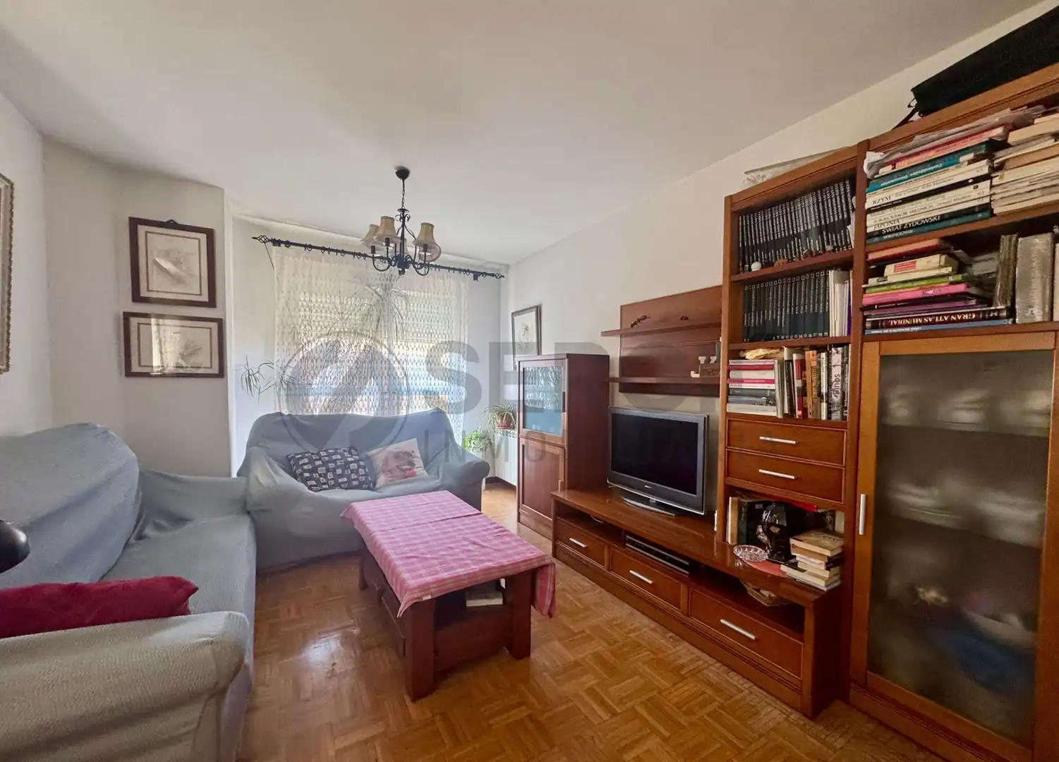 Wohnzimmer von Wohnung zum Verkauf in Palazuelos de Eresma mit Heizung, Abstellraum und Möbliert