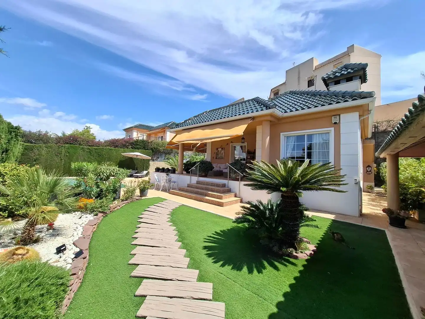 Terraza de Casa o chalet en venta en Elche / Elx con Calefacción, Jardín privado y Terraza