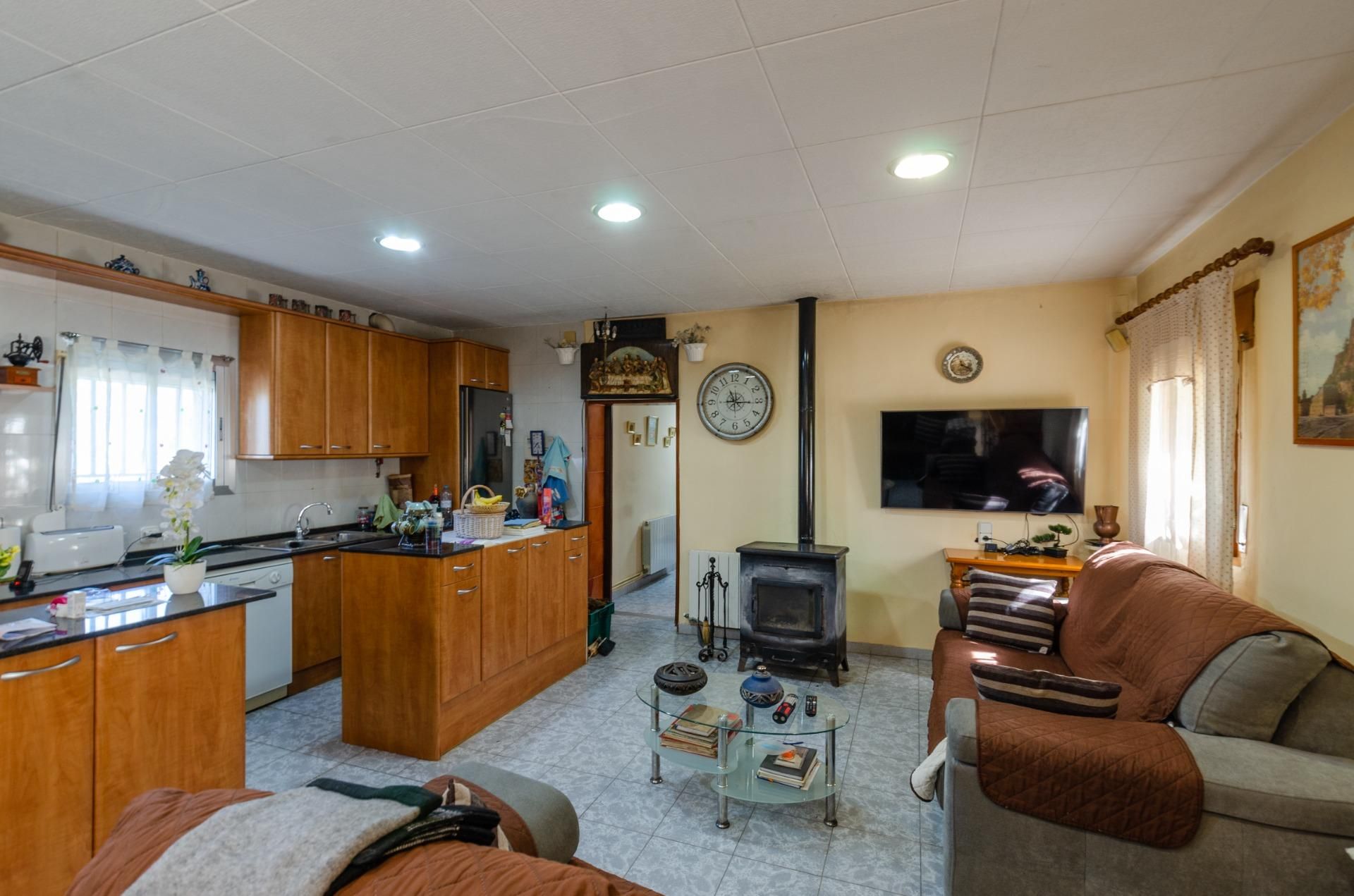 Kitchen of House or chalet for sale in Aiguamúrcia  with Heating, Private garden and Swimming Pool