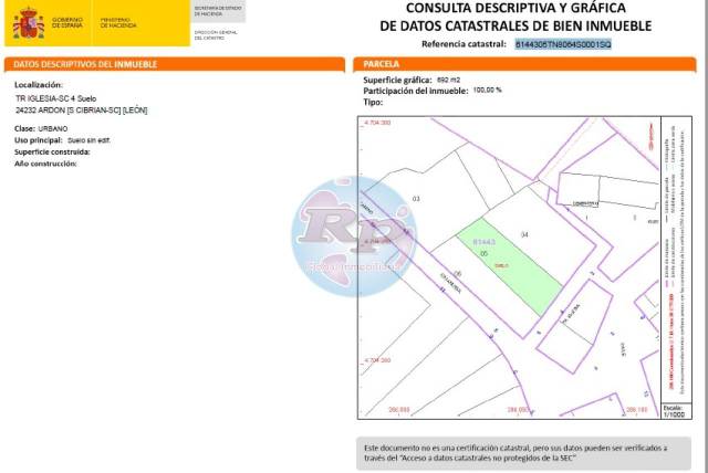 Terreno residencial en Venta en Ardón