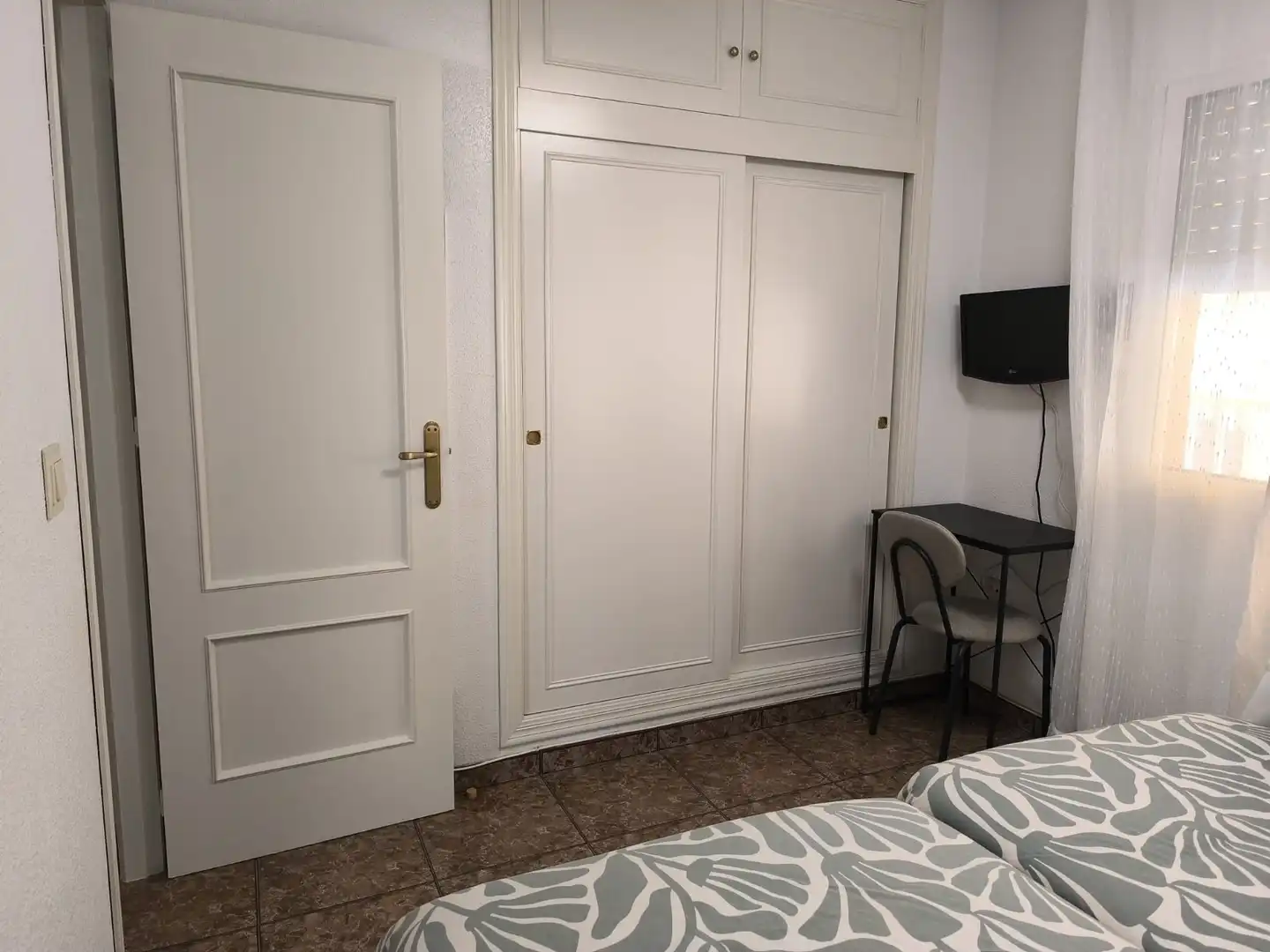 Dormitori de Apartament de lloguer en San Javier amb Aire condicionat, Calefacció i Terrassa
