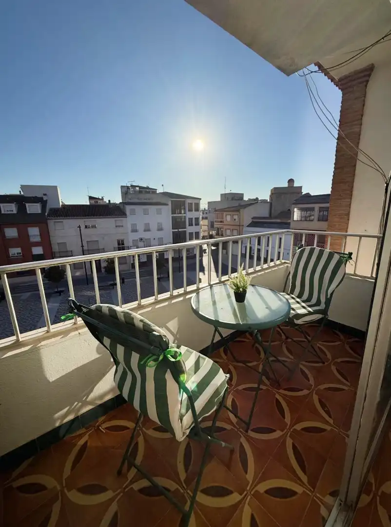Terrace of Flat for rent in Huétor Tájar  with Furnished, Washing machine and Microwave