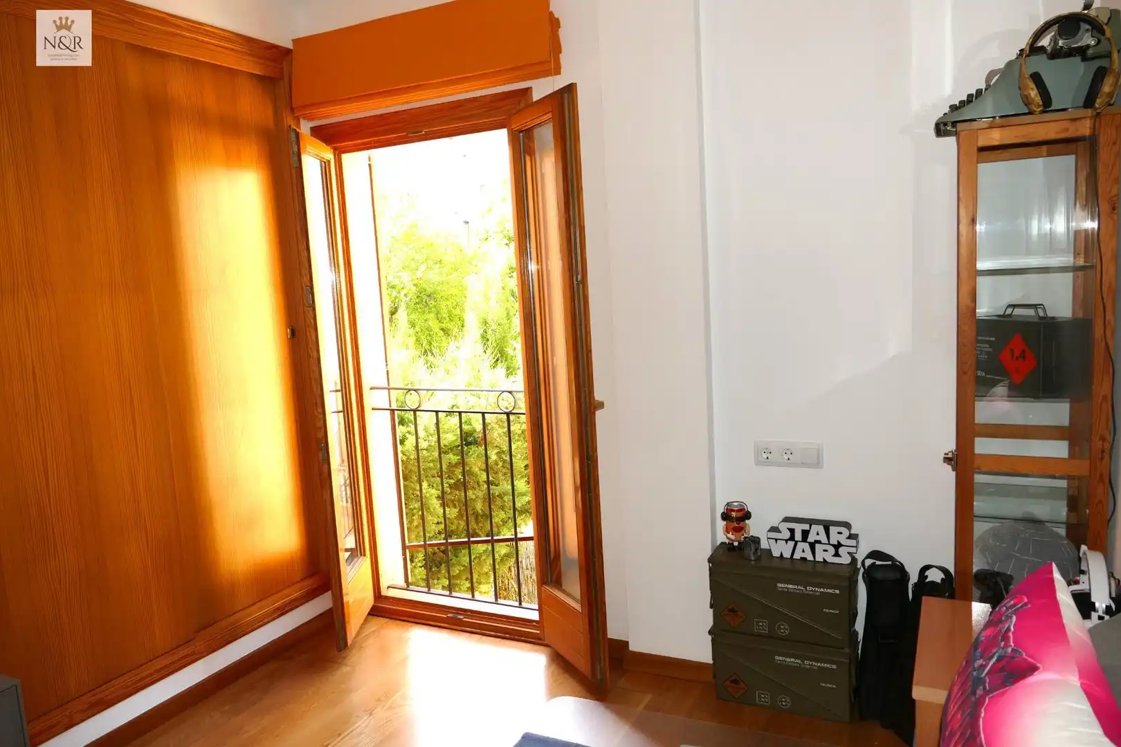 Bedroom of Flat for sale in Alaró  with Air Conditioner, Parquet flooring and Furnished