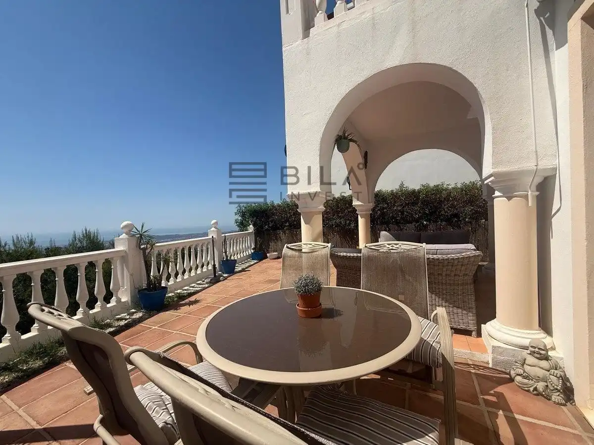 Terrassa de Casa adosada en venda en Mijas amb Aire condicionat, Terrassa i Traster