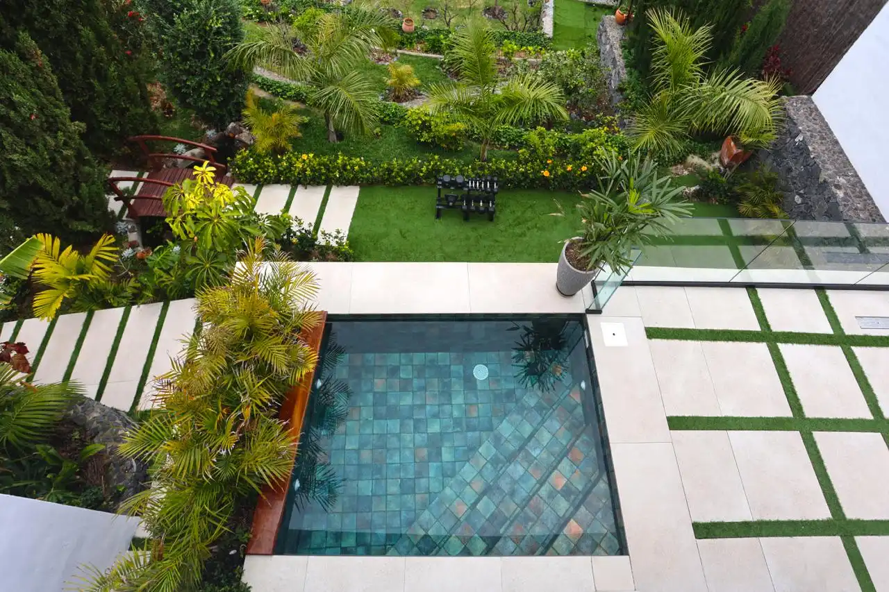 Piscina de Casa o xalet de lloguer en Icod de los Vinos amb Jardí privat, Terrassa i Piscina