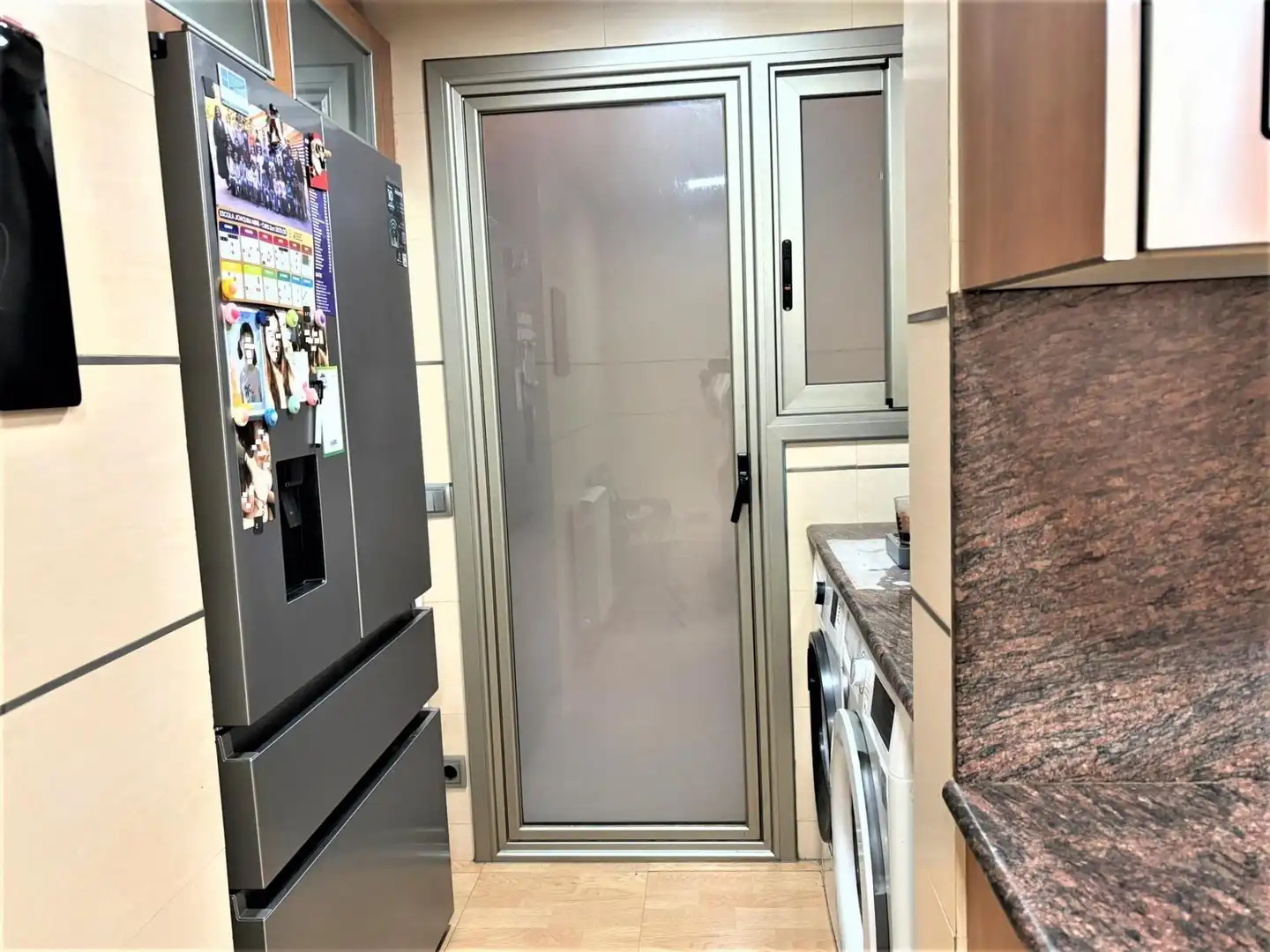 Kitchen of Flat for sale in Terrassa  with Heating and Parquet flooring