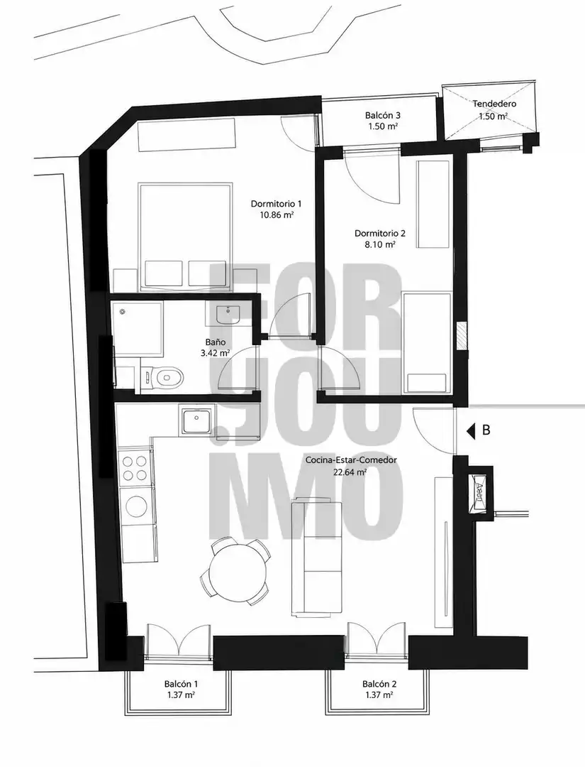 Apartments for sale in Irun   with Heating, Parquet flooring and Furnished