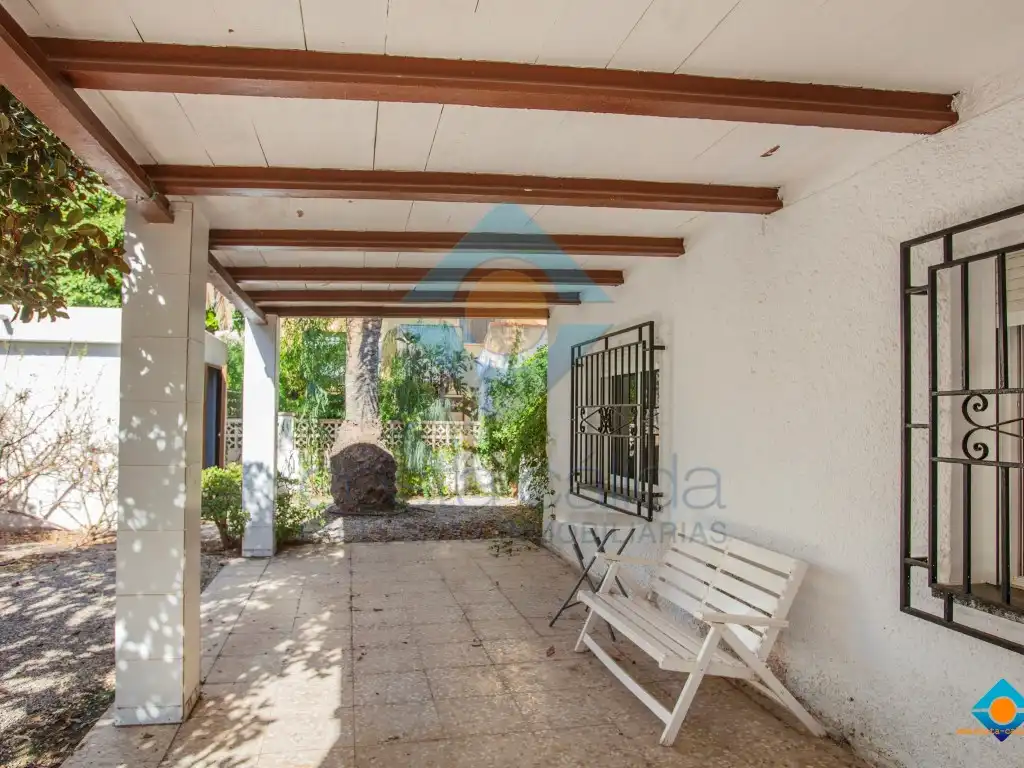 Vista exterior de Casa o chalet en venta en Mazarrón con Jardín privado, Terraza y Amueblado