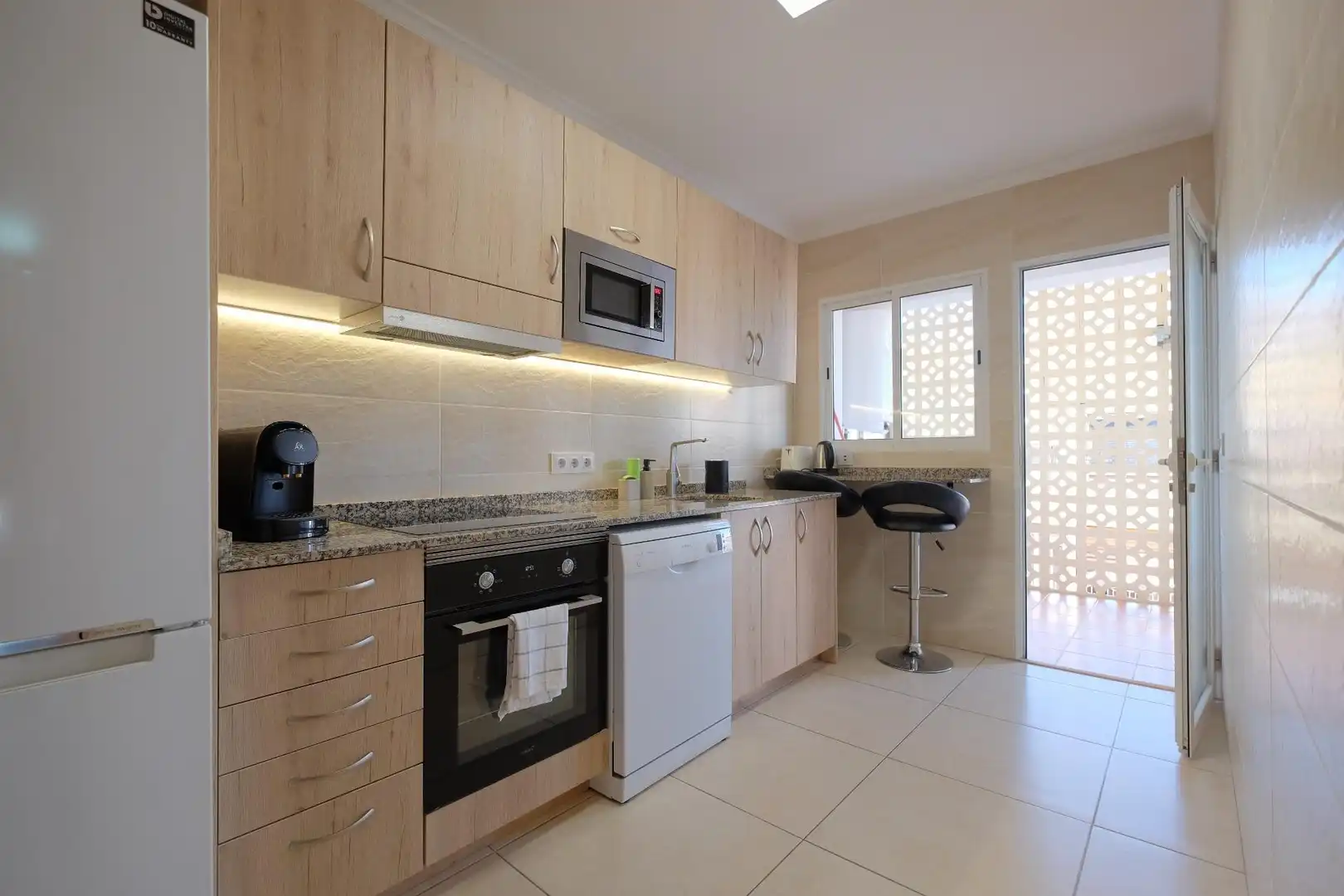 Cocina de Apartamento en venta en Calpe / Calp con Terraza y Amueblado