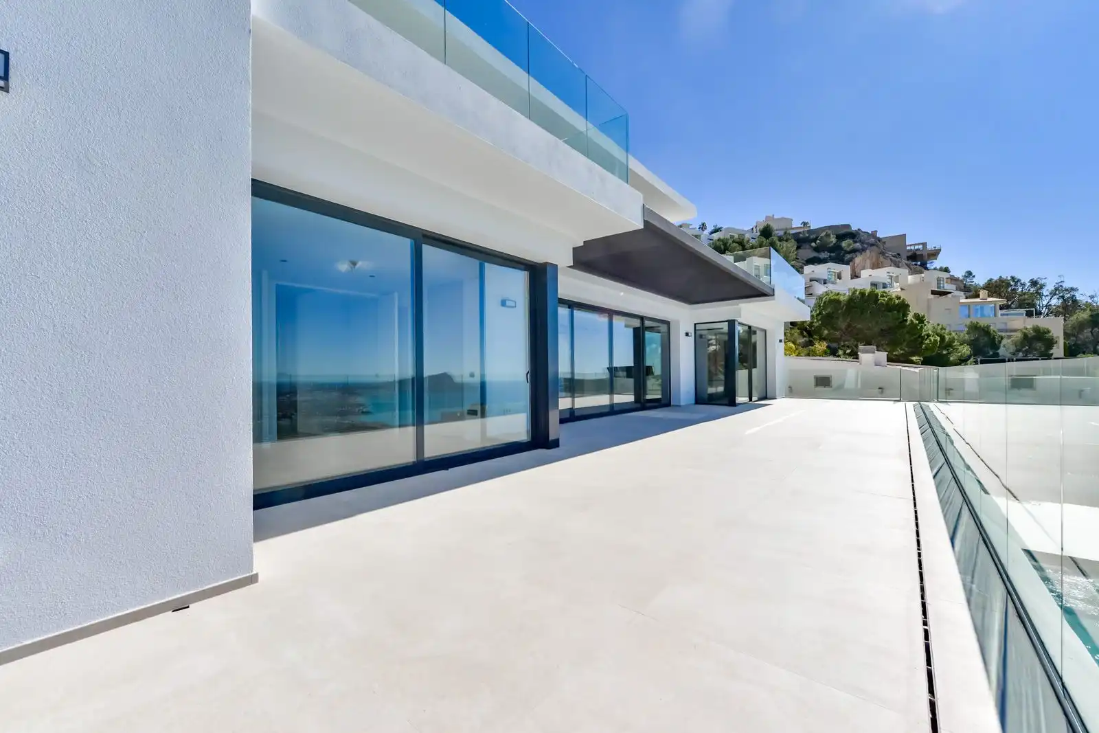 Terraza de Casa o chalet en venta en Altea con Aire acondicionado, Calefacción y Jardín privado