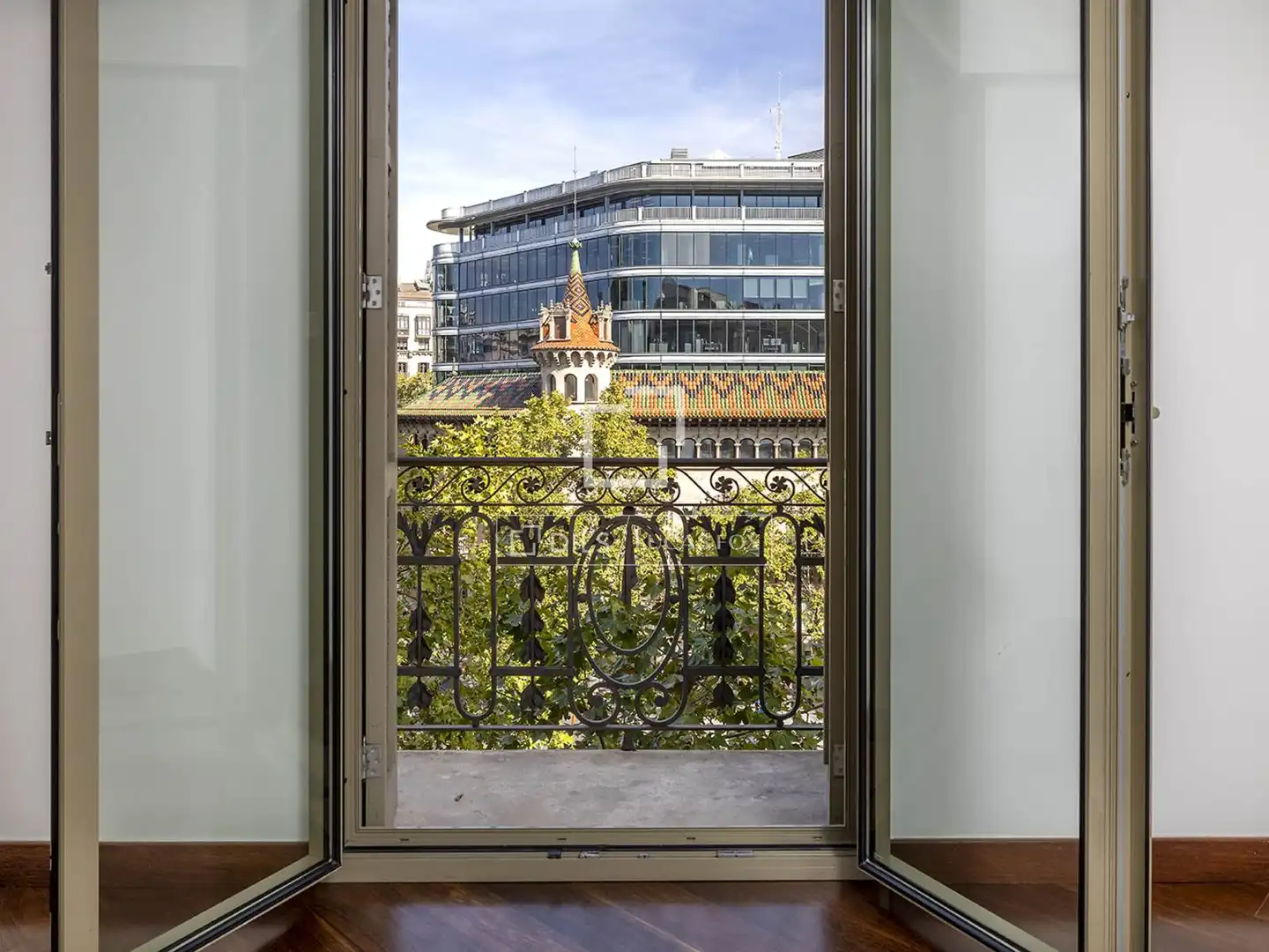 Terraza de Piso de alquiler en Eixample