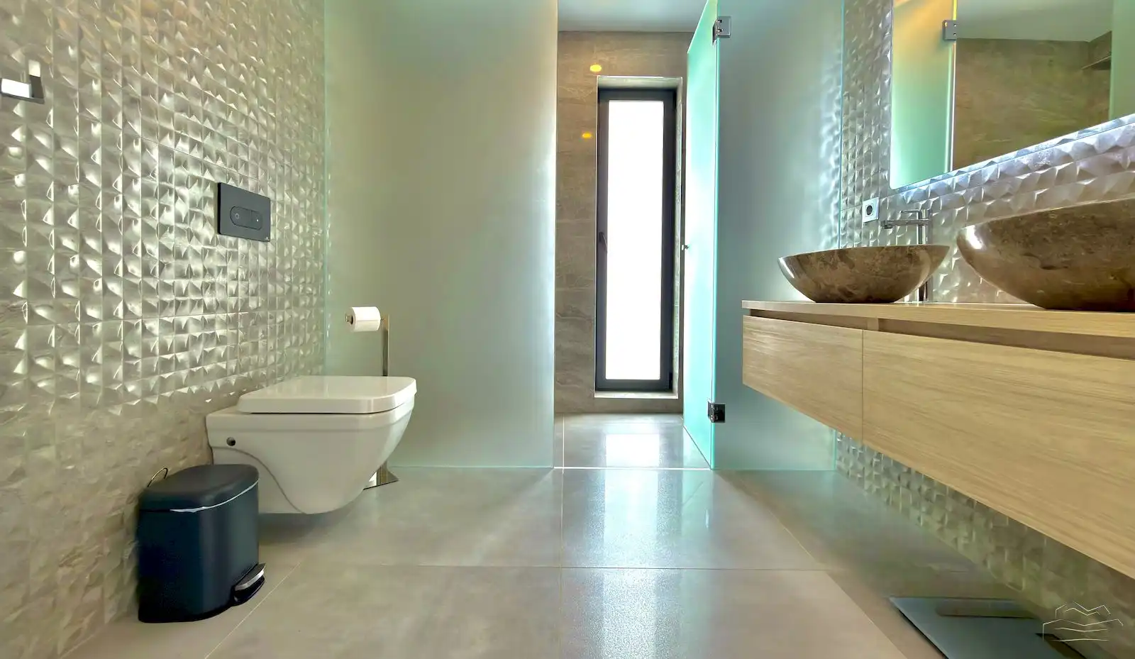 Bathroom of Houses for sale in Jávea / Xàbia  with Air Conditioner, Heating and Private garden