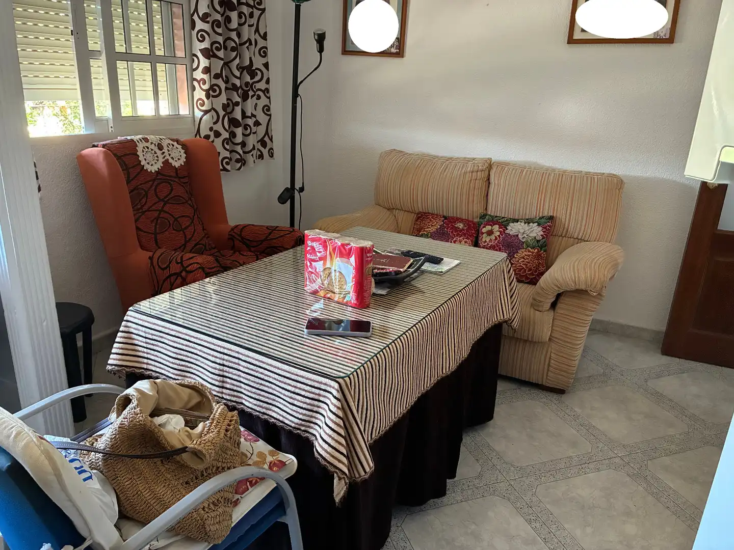 Sala de estar de Piso en venta en Los Barrios con Amueblado