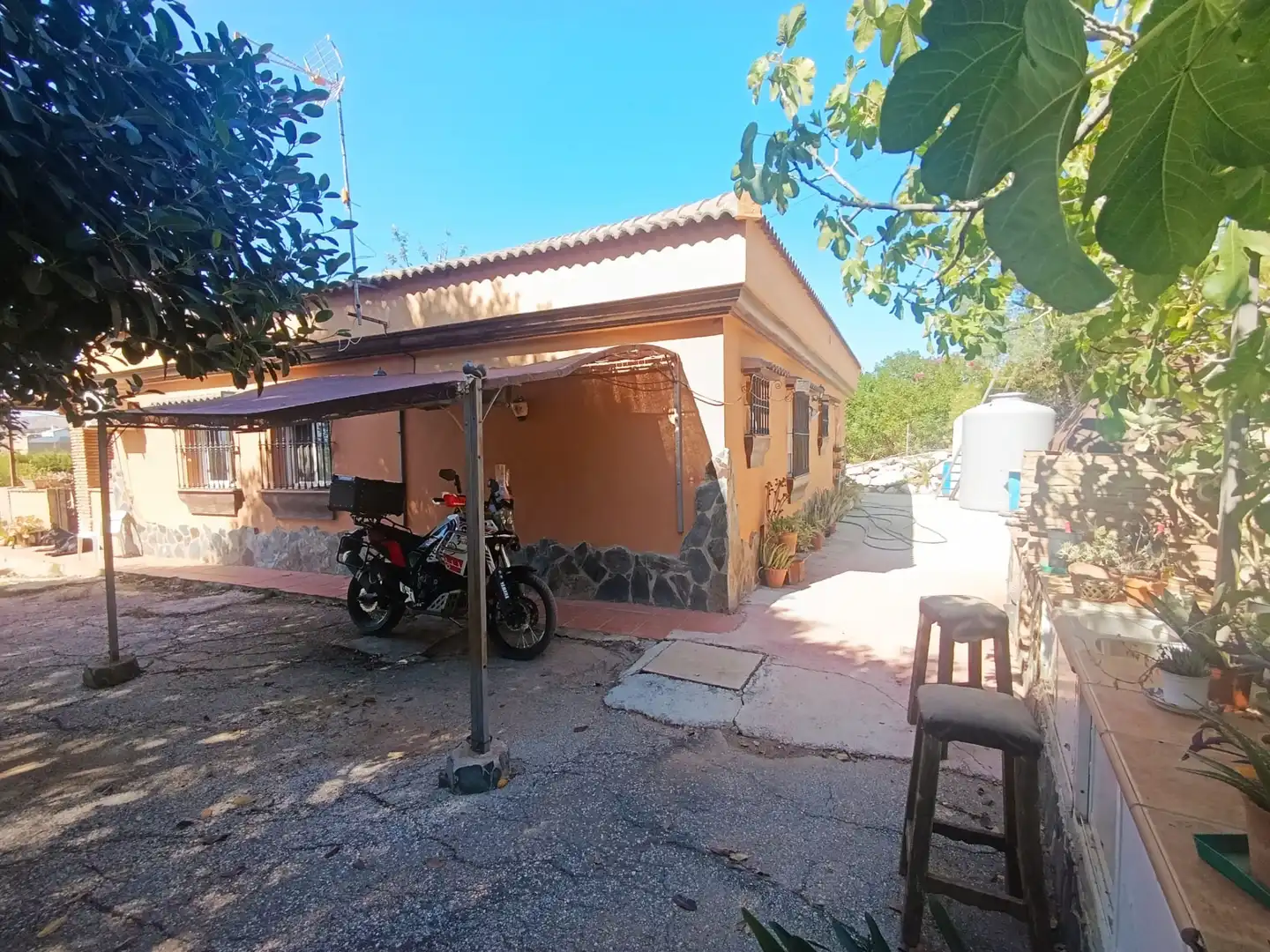 Vista exterior de Finca rústica en venta en Cártama con Aire acondicionado, Terraza y Amueblado