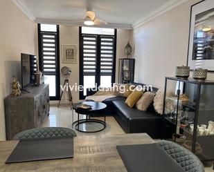 Living room of Flat to rent in Puerto de la Cruz  with Furnished, Oven and Washing machine