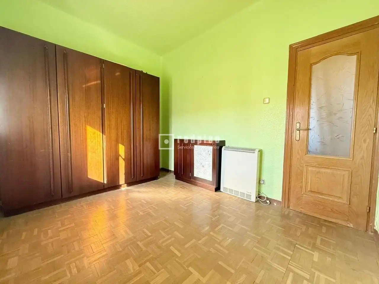 Bedroom of Flat for sale in Madrid  with Air Conditioner, Heating and Parquet flooring