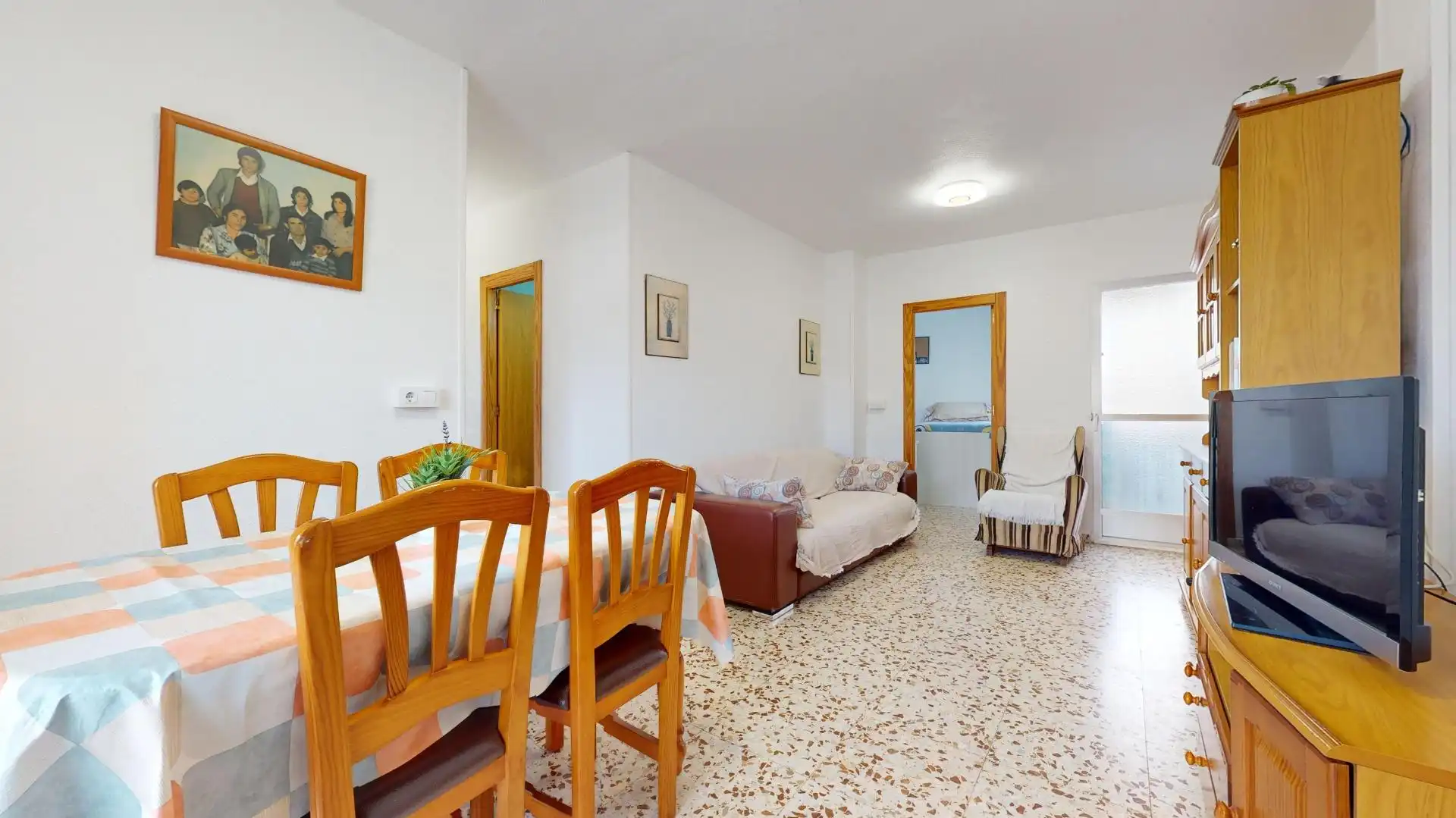 Sala de estar de Apartamento en venta en San Pedro del Pinatar con Trastero y Balcón