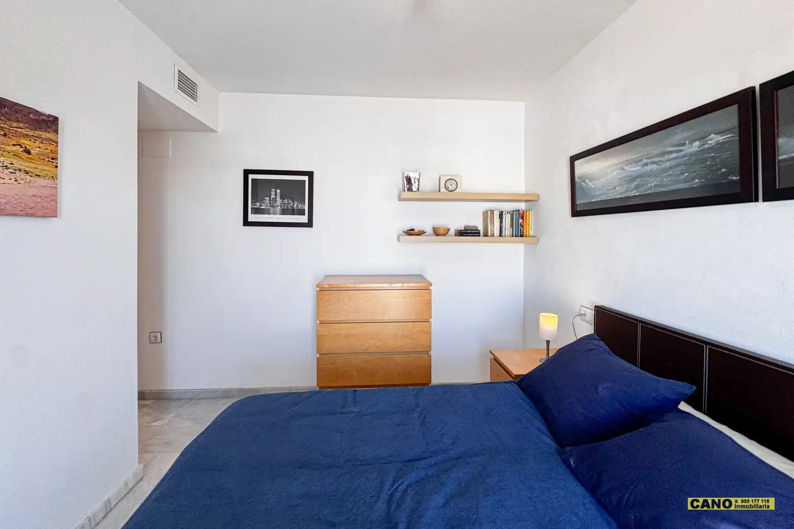 Schlafzimmer von Wohnung zum Verkauf in Almería mit Klimaanlage, Heizung und Terrasse