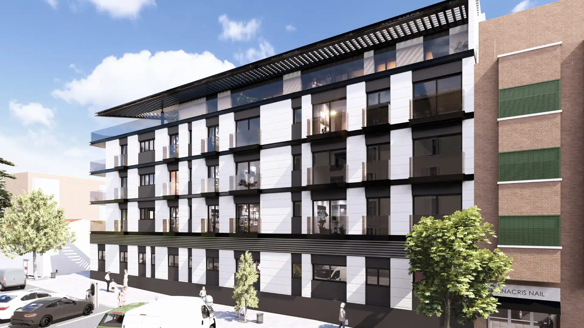 Neubau-Wohnung mit Aufzug zum Verkauf in Calle de Leganés 9, imagen 6