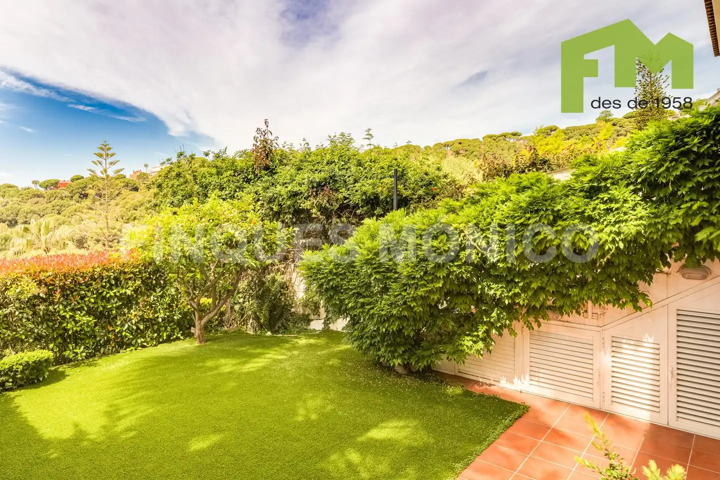 Jardín de Casa o chalet en venta en Teià con Calefacción, Jardín privado y Terraza