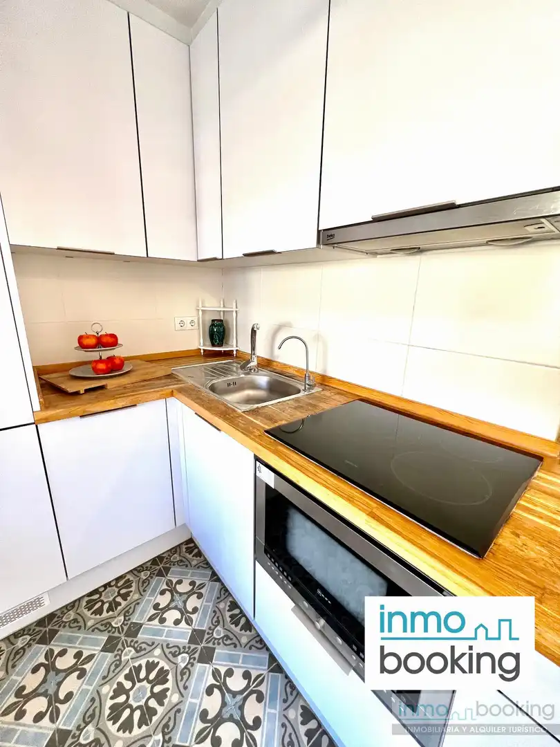 Cocina de Apartamento en venta en Salou con Terraza