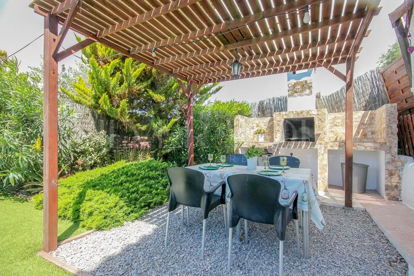 Terrasse von Haus oder Chalet zum Verkauf in Cunit mit Klimaanlage, Heizung und Privatgarten
