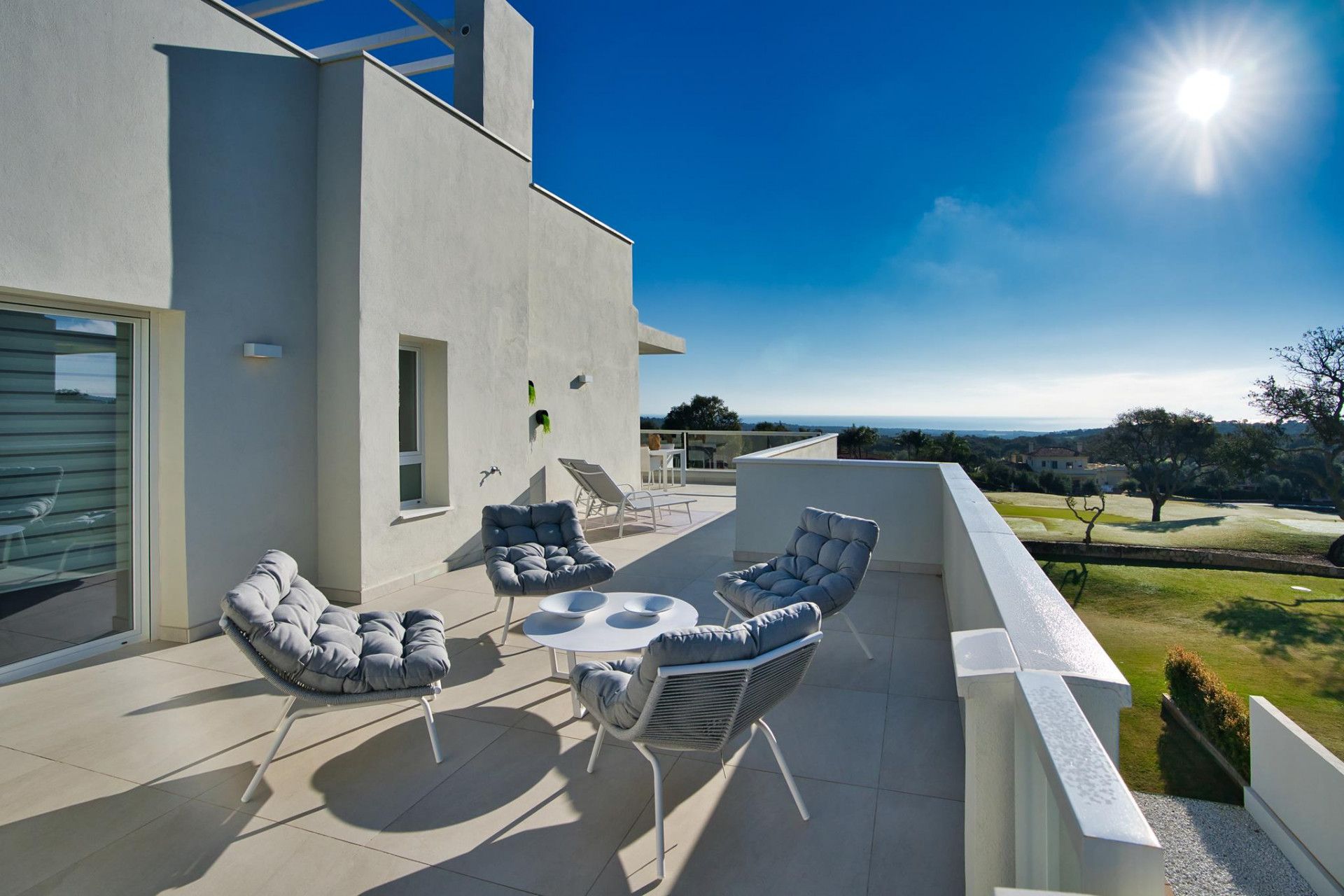 Terrace of Apartment for sale in Sotogrande  with Air Conditioner, Terrace and Swimming Pool