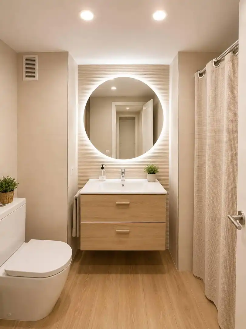 Baño de Piso en venta en Alicante / Alacant con Aire acondicionado, Calefacción y Jardín privado