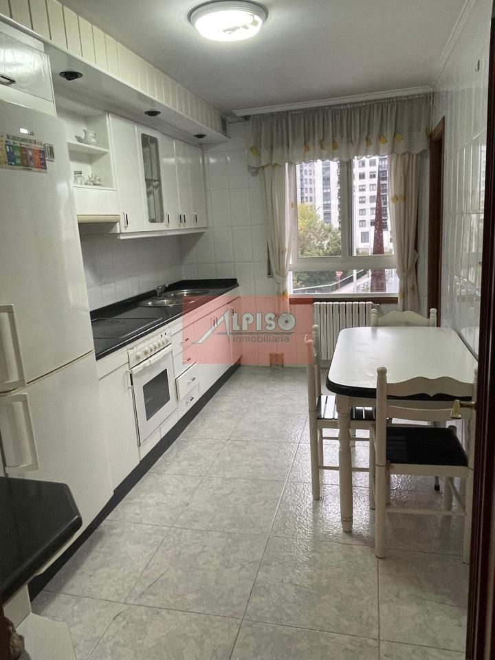 Kitchen of Duplex for sale in Ourense Capital   with Heating, Parquet flooring and Storage room