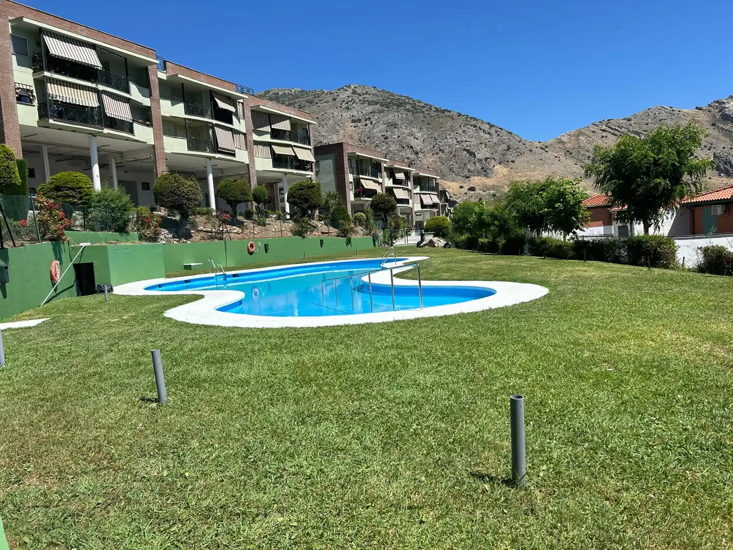 Schwimmbecken von Wohnung zur Miete in Jaén mit Klimaanlage, Heizung und Terrasse