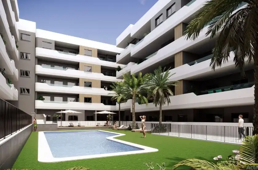 Apartment with pool for sale in Santa Pola ciudad, imagen 2
