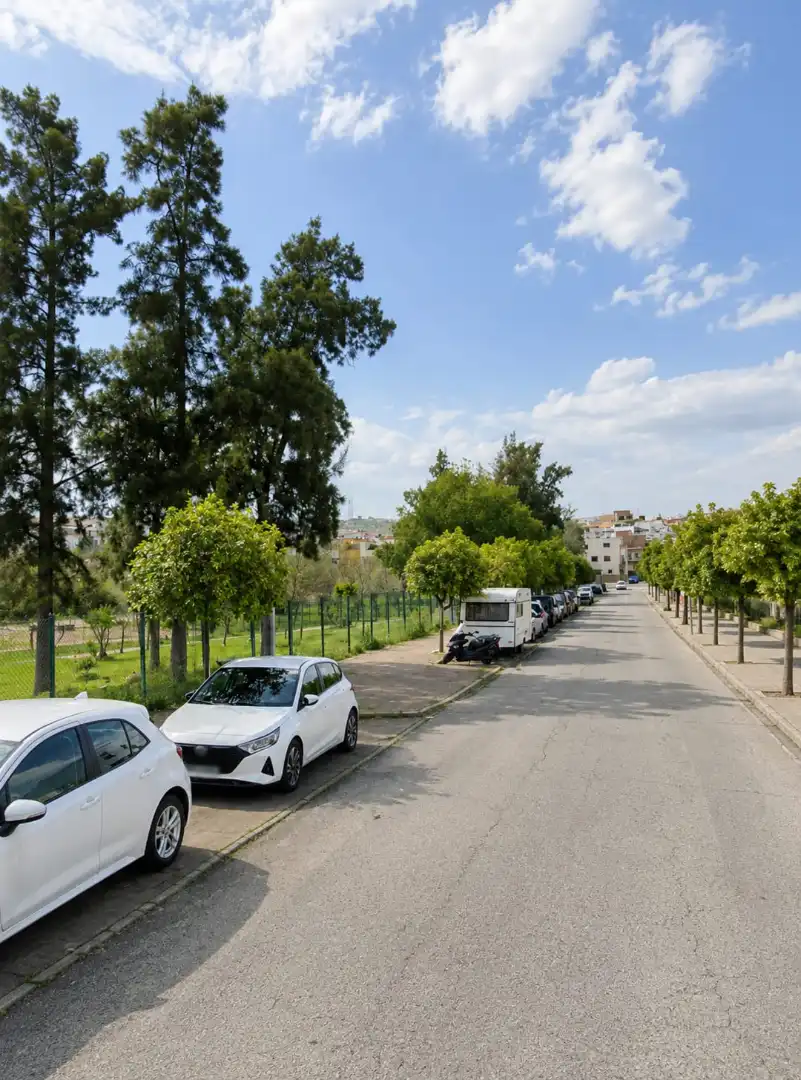 Parking de Casa adosada en venta en Santiponce con Terraza