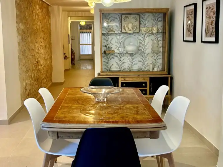 Dining room of Houses for sale in Planes, Alicante
