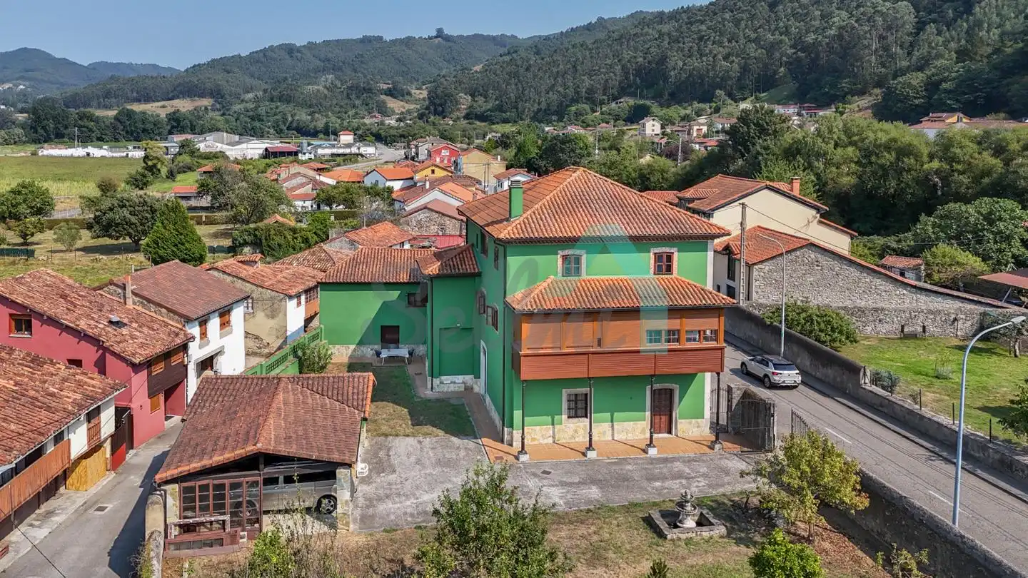 Exterior view of Houses for sale in Pravia  with Heating, Private garden and Parquet flooring